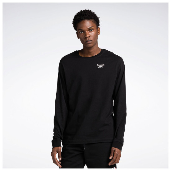 Reebok Ανδρική μακρυμάνικη μπλούζα Identity Left Chest Long Sleeve Tee